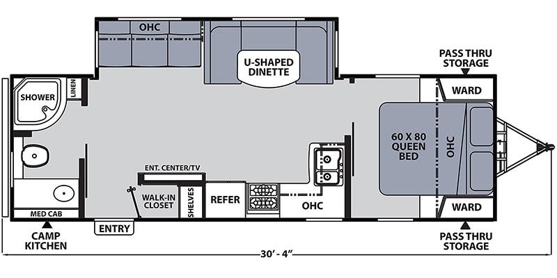 Coachmen Apex Ultra-Lite 265RBSS floor plan