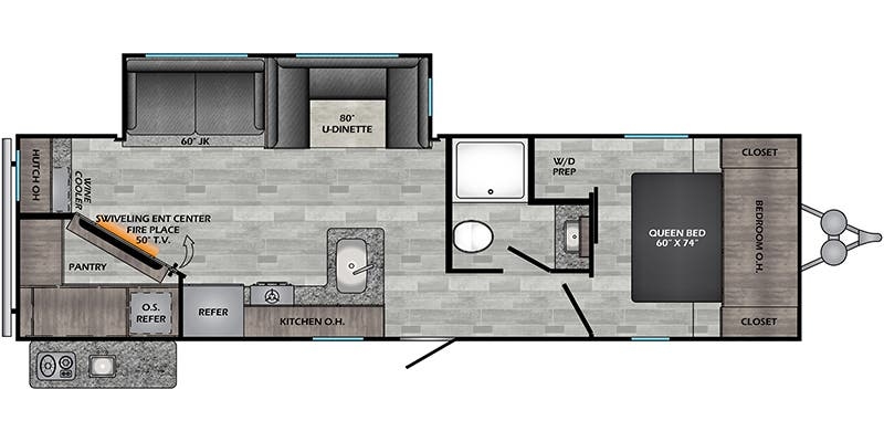 CrossRoads Zinger ZR299RE floor plan