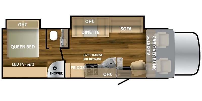 Nexus Wraith 32W floor plan
