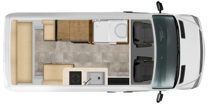 Pleasure-Way Ontour 2 floor plan