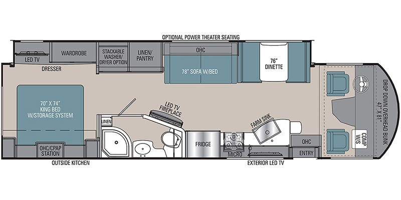 Coachmen Encore 325SS floor plan