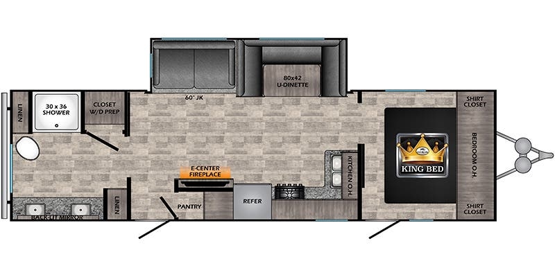 CrossRoads Volante VL29RB floor plan