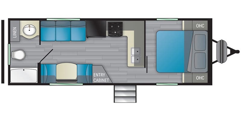 Heartland Prowler 240RB floor plan