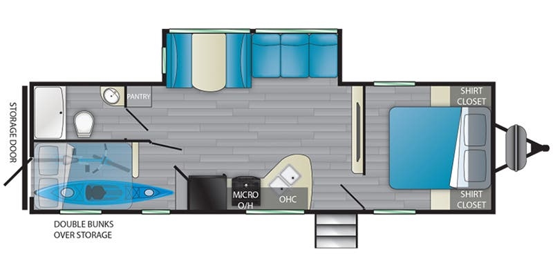 Heartland Prowler 271BR floor plan