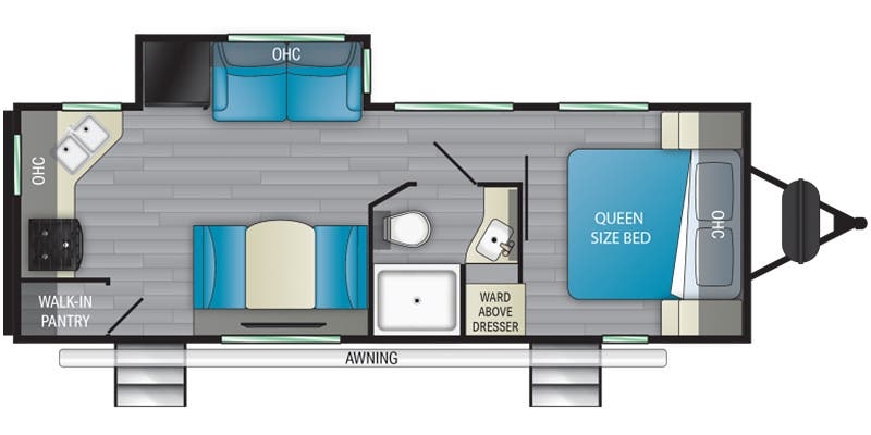 Heartland Sundance Ultra-Lite SDTT 242 RK floor plan