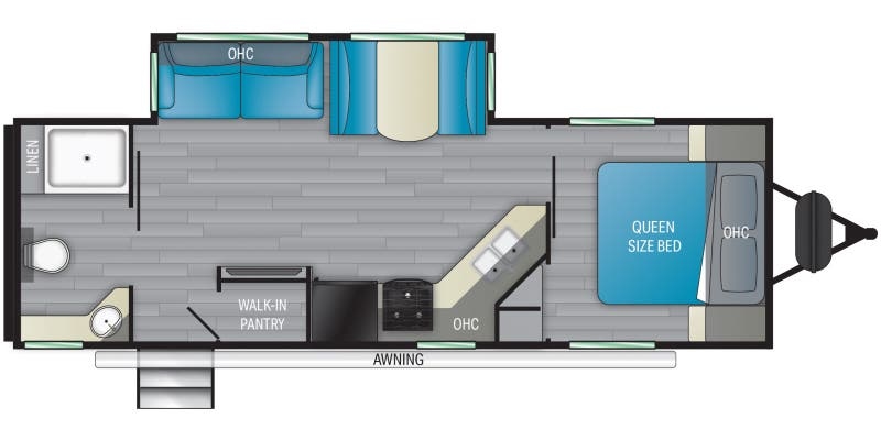 Heartland Sundance Ultra-Lite SDTT 262 RB floor plan