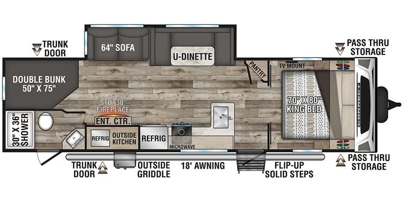 K-Z Connect C291BHK floor plan