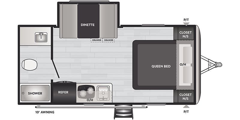 Keystone Springdale 1790FQ floor plan