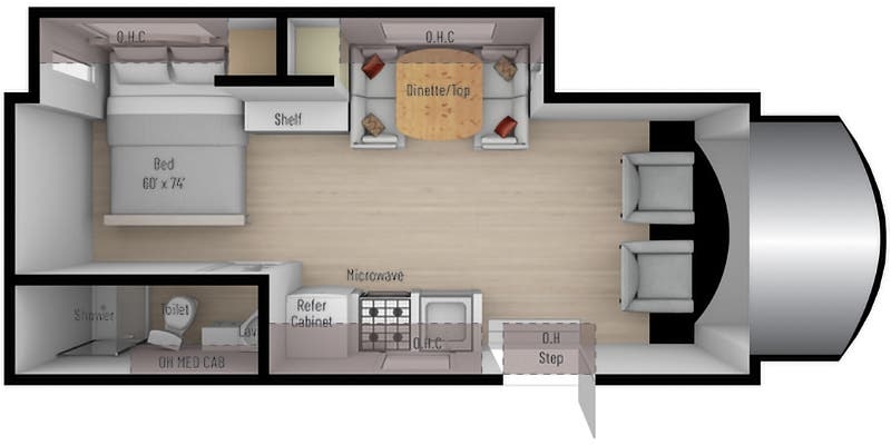 Nexus Triumph 24T floor plan