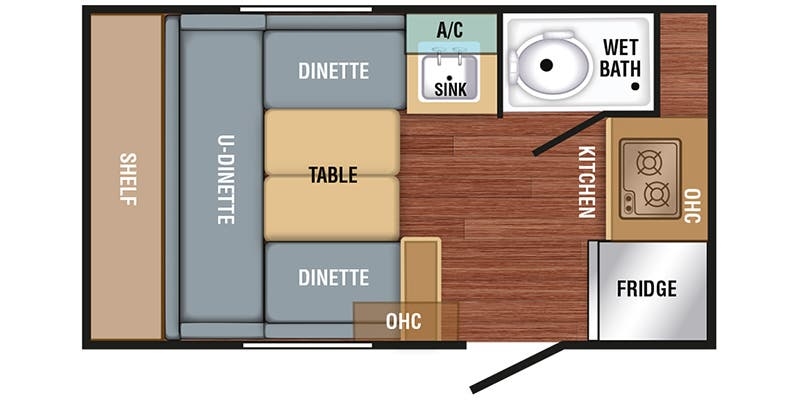 Braxton Creek Bushwhacker Plus 15FK floor plan