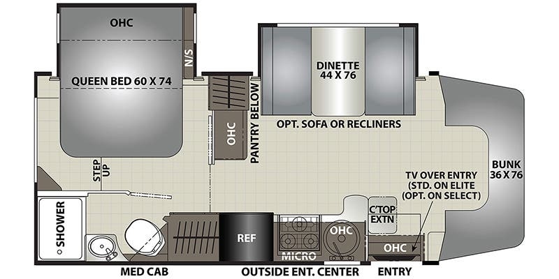 Coachmen Prism Elite 24DS floor plan