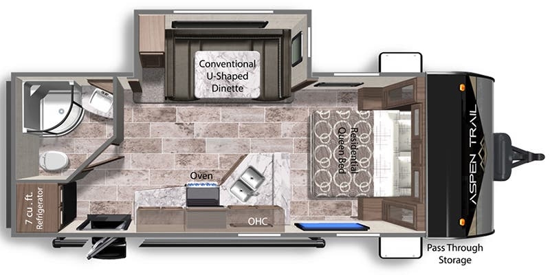 Dutchmen Aspen Trail 2250RBSWE floor plan