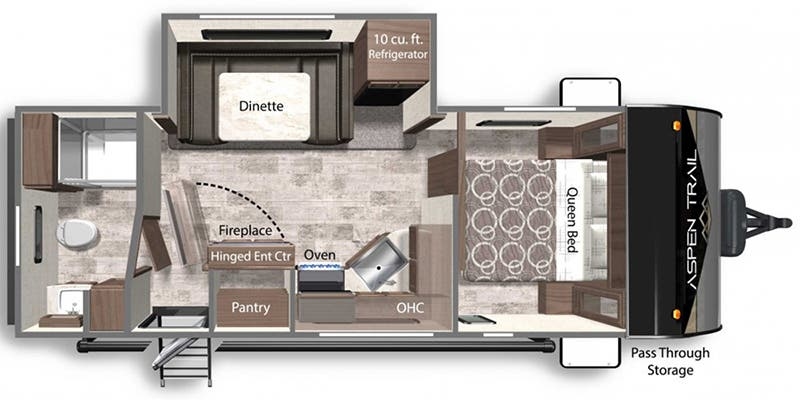 Dutchmen Aspen Trail 2260RBS floor plan