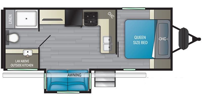 Heartland Sundance Ultra-Lite SDTT 222 RB floor plan