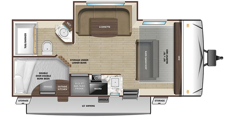 Highland Ridge Range Lite Air 19MBH floor plan
