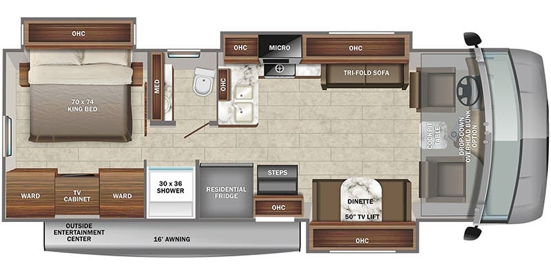 Jayco Precept 31UL floor plan