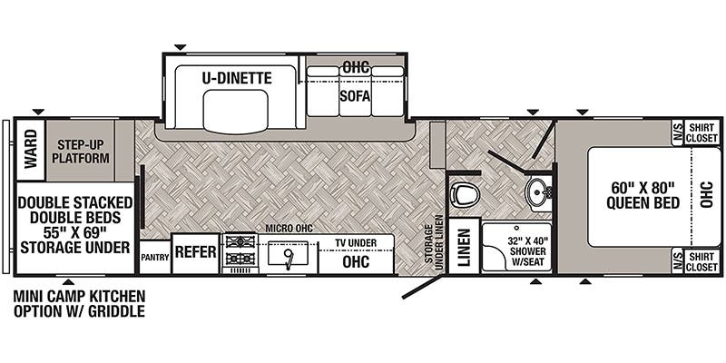 Palomino Puma 299BHS floor plan