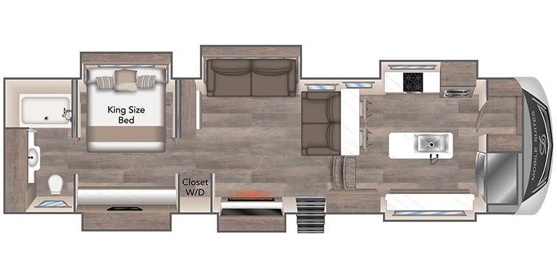 DRV Mobile Suites MS 41FKMB floor plan