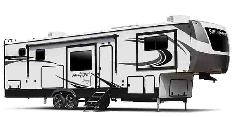 Forest River Sandpiper Luxury 38FKOK floor plan