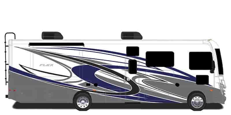 Fleetwood Flex 32S floor plan