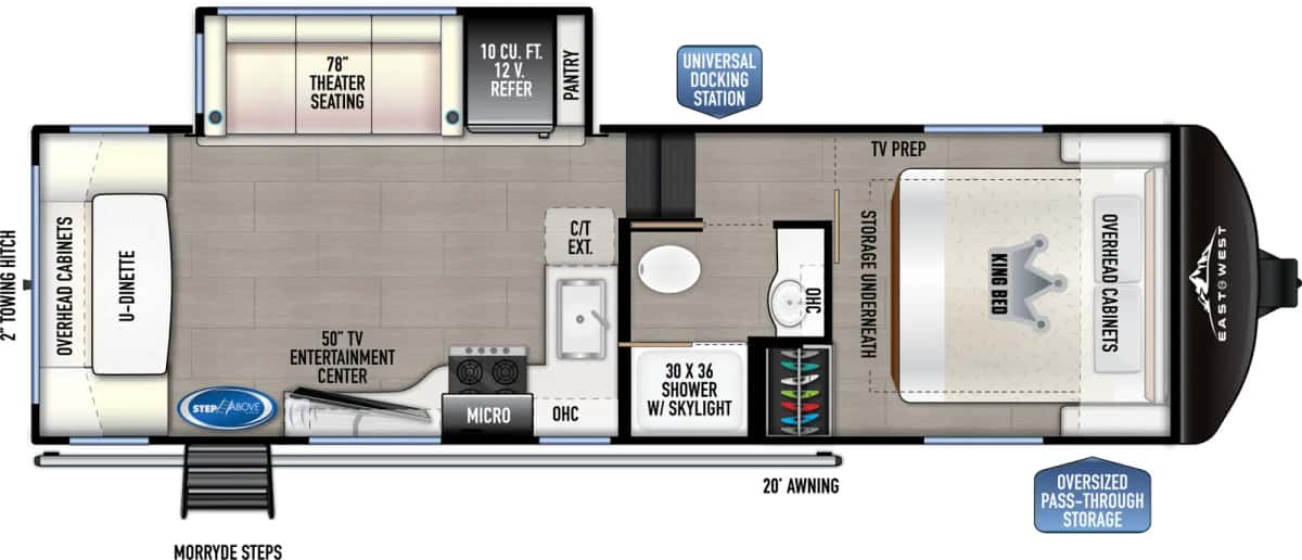 East to West Tandara 26RD floor plan