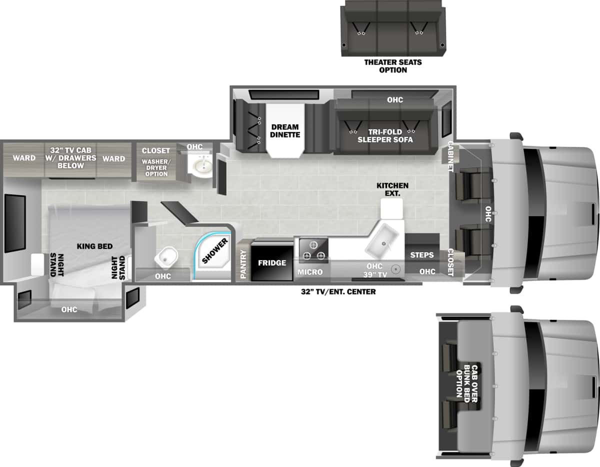 Dynamax Corp DynaQuest XL 3400KD floor plan