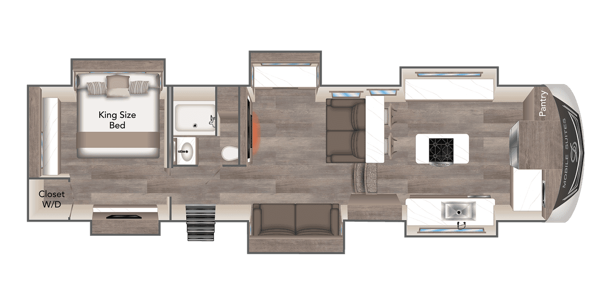 DRV Mobile Suites 41FKRB floor plan