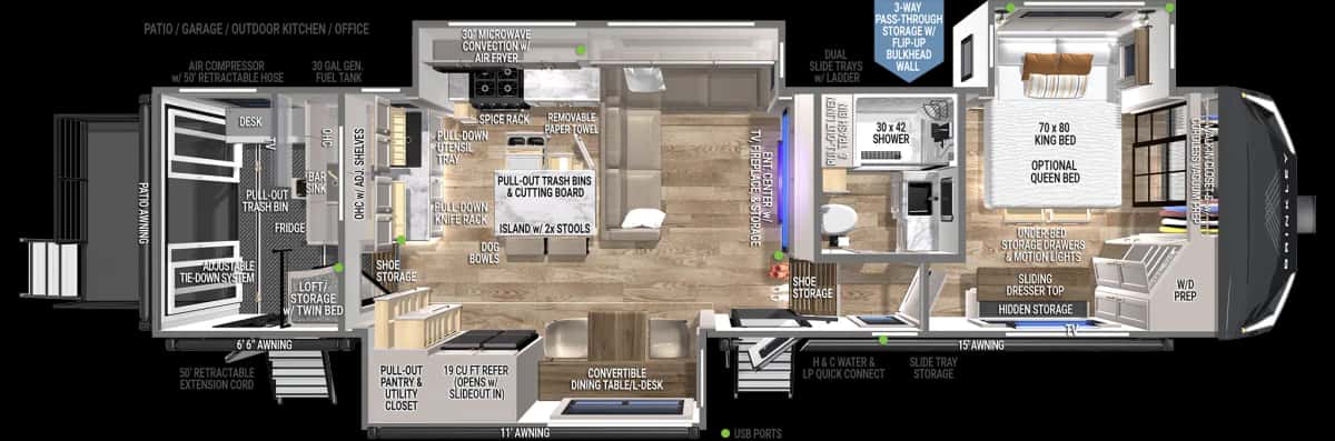 Brinkley Model G 3250 floor plan