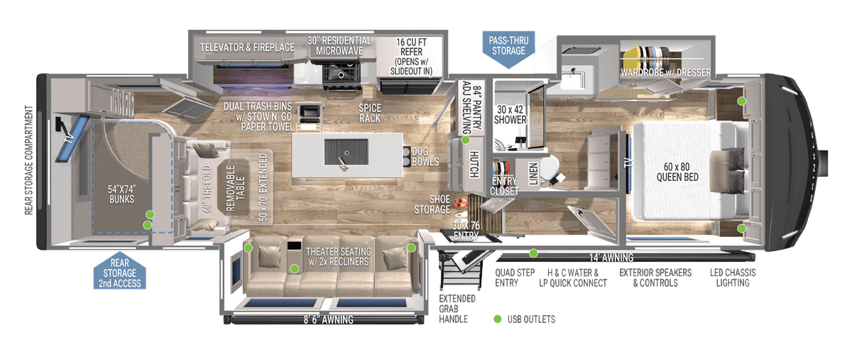 Brinkley Model Z 3110 floor plan