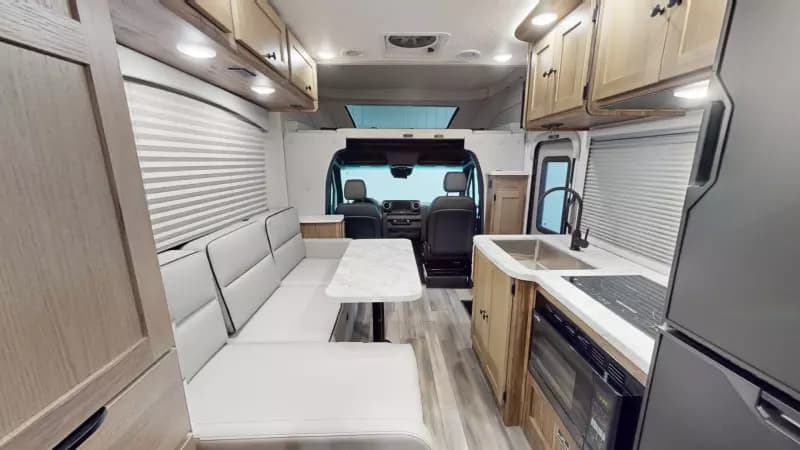 Living area in the Coachmen Cross Trail 24FL