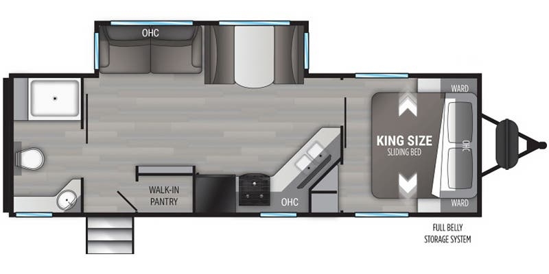 Cruiser RV Embrace EL250 floor plan