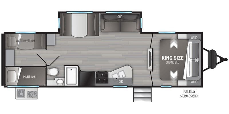 Cruiser RV Embrace EL280 floor plan