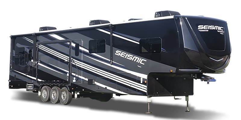 Seismic Luxury Series Fifth wheel trailers by Jayco