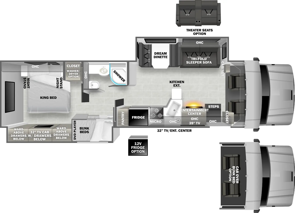 Dynamax Corp DX3 37BD floor plan
