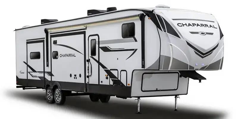 Chaparral Fifth wheel trailers by Coachmen