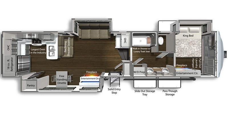 Dutchmen Yukon 399ML floor plan