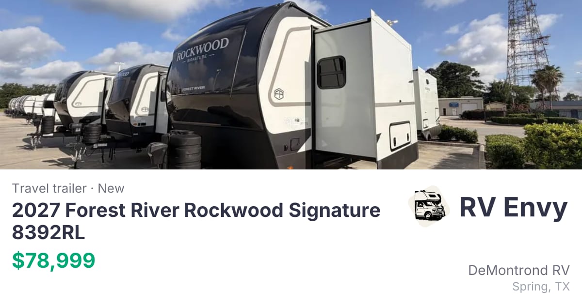 ラスト1株！【現地発根株！】【R8/5/20輸入分④】パキプス ※厳選6株￼ 2027 Forest River Rockwood Signature 8392RL for sale in Spring, TX
