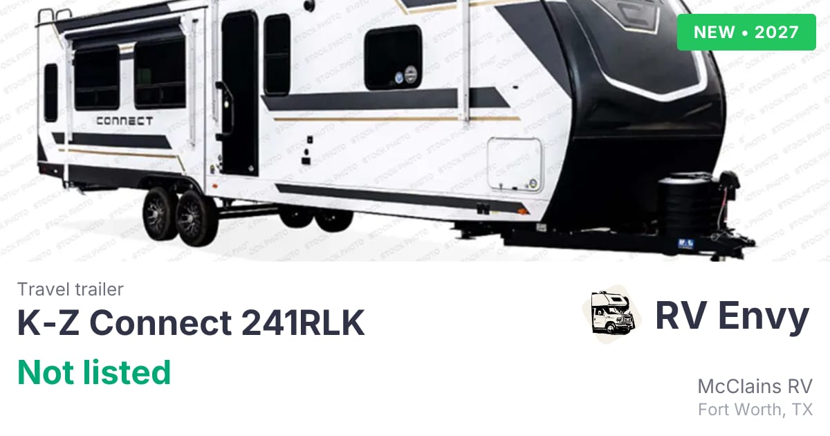 2027 KZ Connect 241RLK for sale in Fort Worth, TX | RV Envy