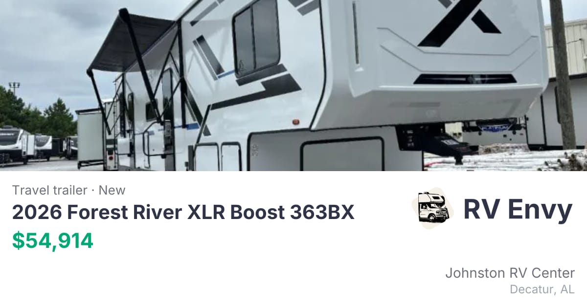 2026 Forest River XLR Boost 363BX for sale - $57,885