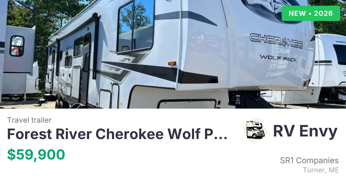 2026 Forest River Cherokee Wolf Pack 365PACK155 for sale - $59,900