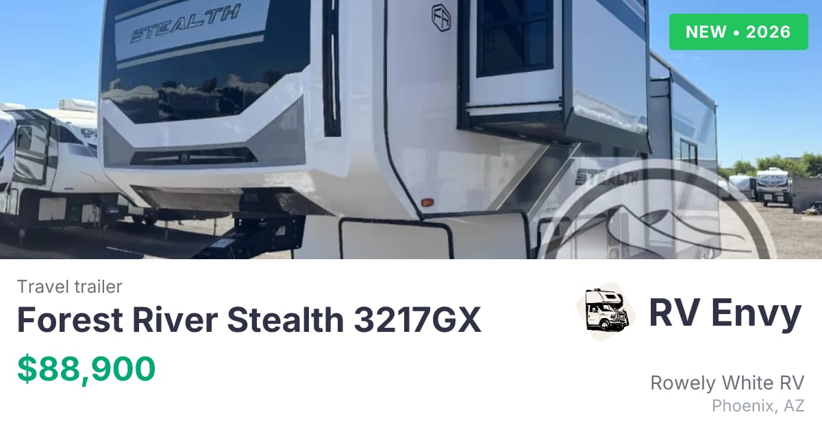 2026 Forest River Stealth 3217GX for sale - $88,900