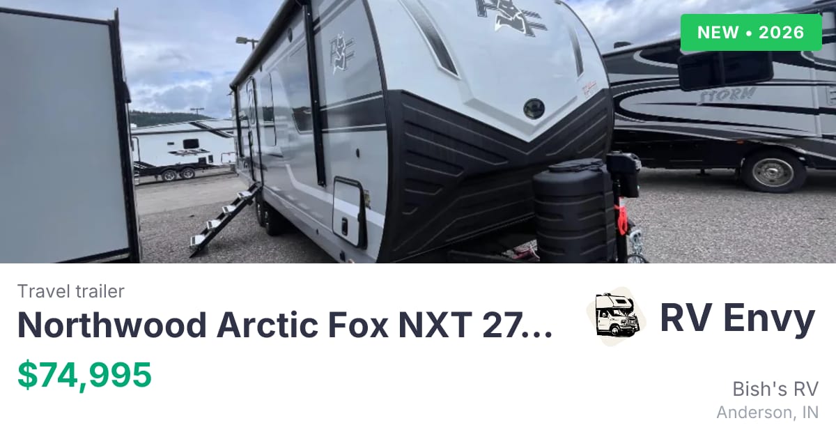 2026 Northwood Arctic Fox NXT 27RK for sale in Anderson, IN | RV Envy