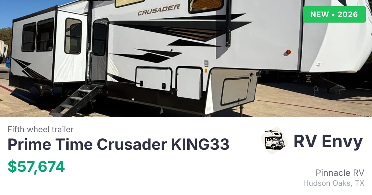 2026 Prime Time Crusader KING33 for sale - $57,674