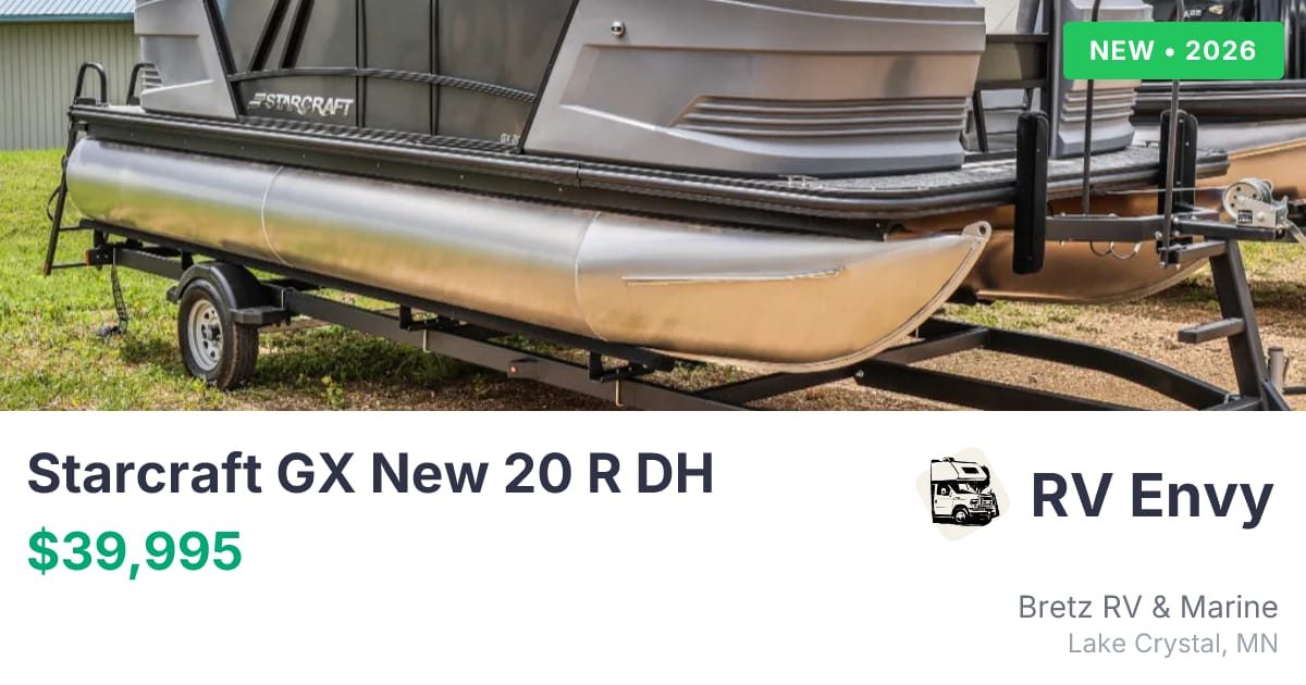 2026 Starcraft GX New 20 R DH for sale - $39,995