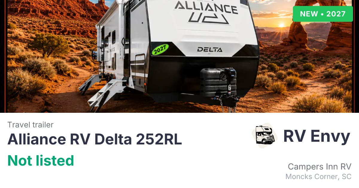 2027 Alliance RV Delta 252RL for sale - $0