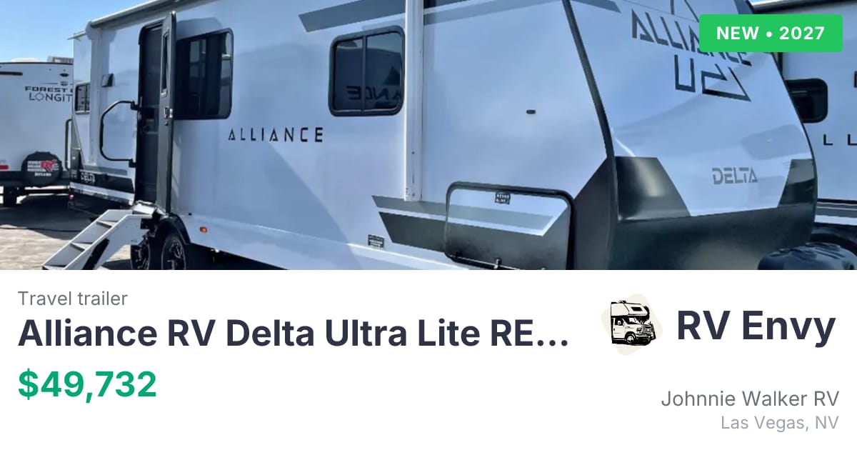 2027 Alliance RV Delta Ultra Lite RE250 for sale - $49,732
