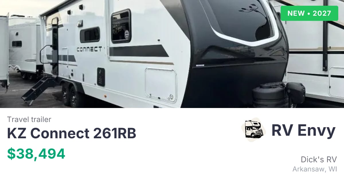 2027 KZ Connect 261RB for sale - $38,494