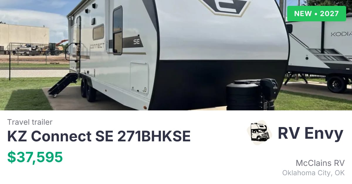 2027 KZ Connect SE 271BHKSE for sale - $37,595