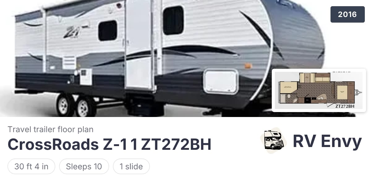 Z-1 1 ZT272BH Travel Trailer for sale | RV Envy