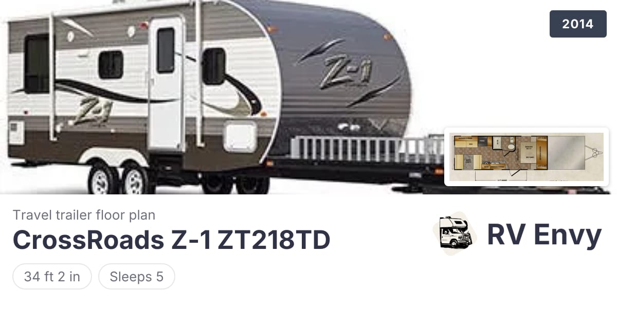 Z-1 ZT218TD by CrossRoads | RV Envy